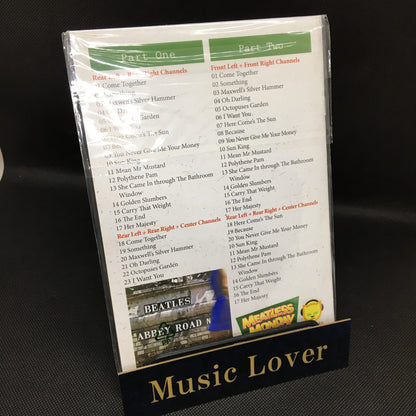 The Beatles Abbey Road 5.1 Channels Copy Cat 2CD Booklet 51 Tracks