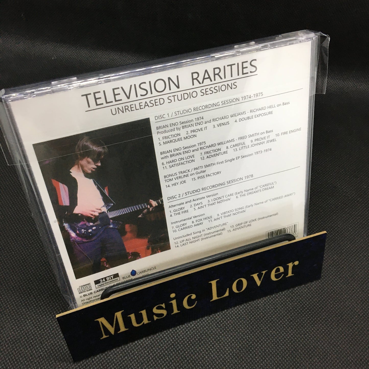 TELEVISION / RARITIES STUDIO RECORDING SESSION (2CD)