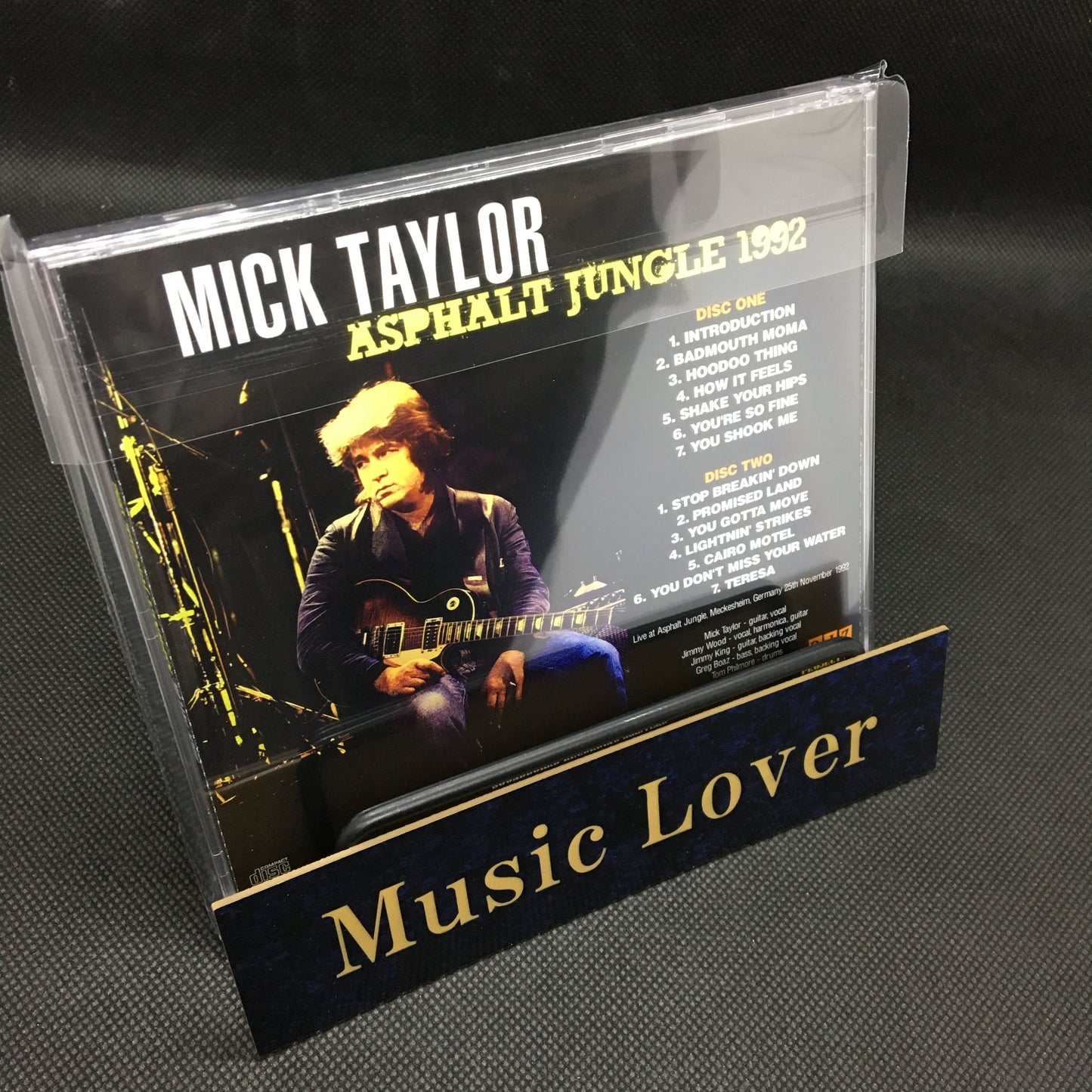 MICK TAYLOR / ASPHALT JUNGLE 1992 SOUNDBOARD (2CD)