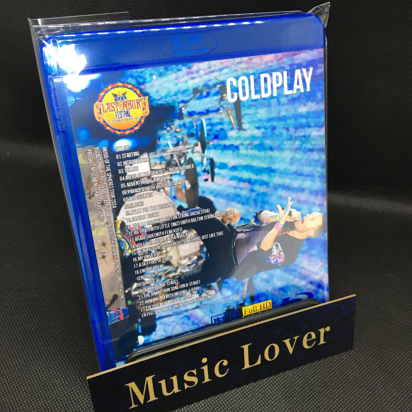 Coldplay / Gira Música de las Esferas 2024 PRO SHOT (1BDR)