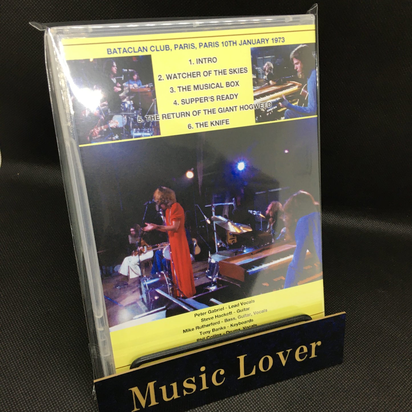 GENESIS / BATACLAN 1973 COMPLETE PRO SHOT (1DVDR)