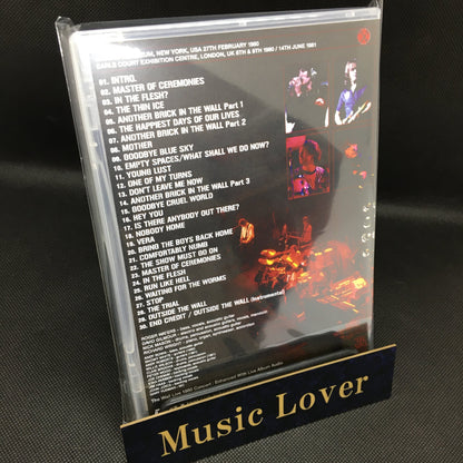 PINK FLOYD / THE WALL LIVE 1980 Curation PRO SHOT (1DVDR)