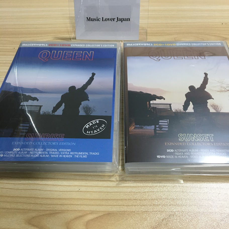 Queen Made In Heaven Sunrise + Sunset Set Expanded Collector's Edition 4CD+2DVD