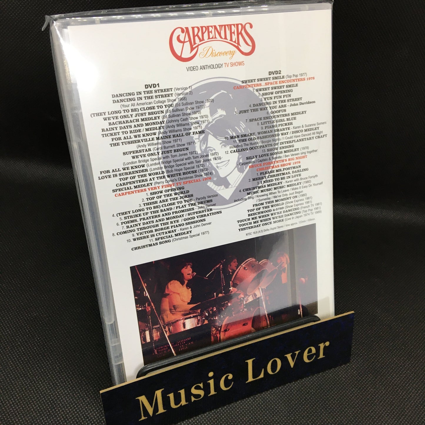 CARPENTERS / DISCOVERY VIDEO ANTHOLOGY TV SHOWS (2DVD)