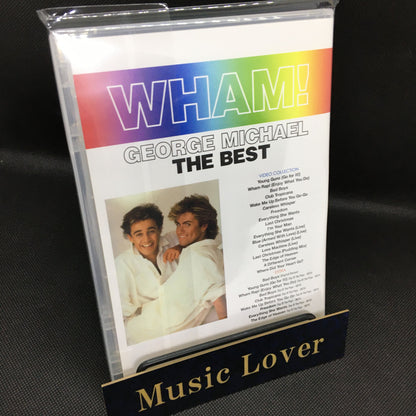 Wham! George Michael The Best Collectors Limited Edition Silver DVD 26 Tracks