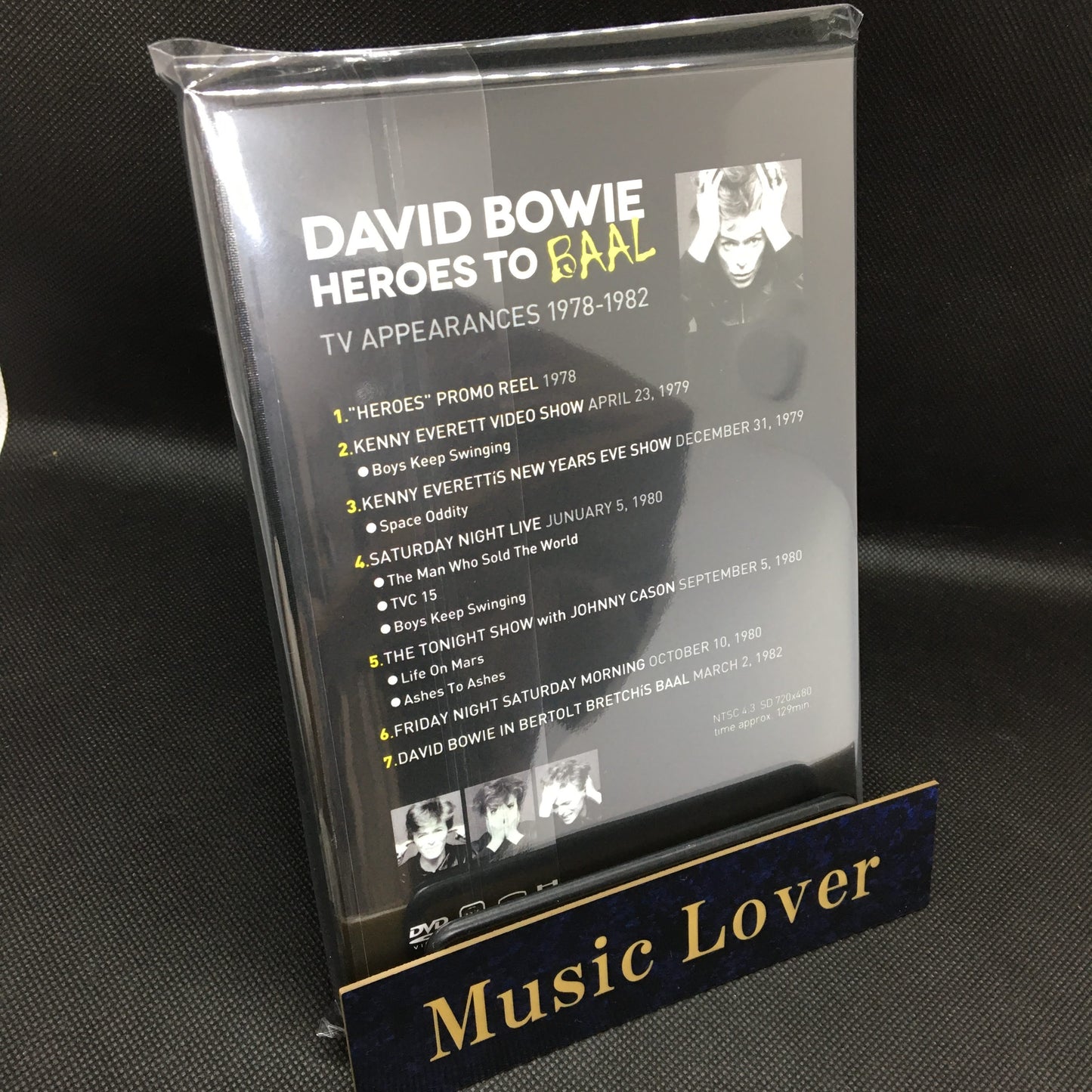 DAVID BOWIE / HEROES TO BAAL (1DVDR)