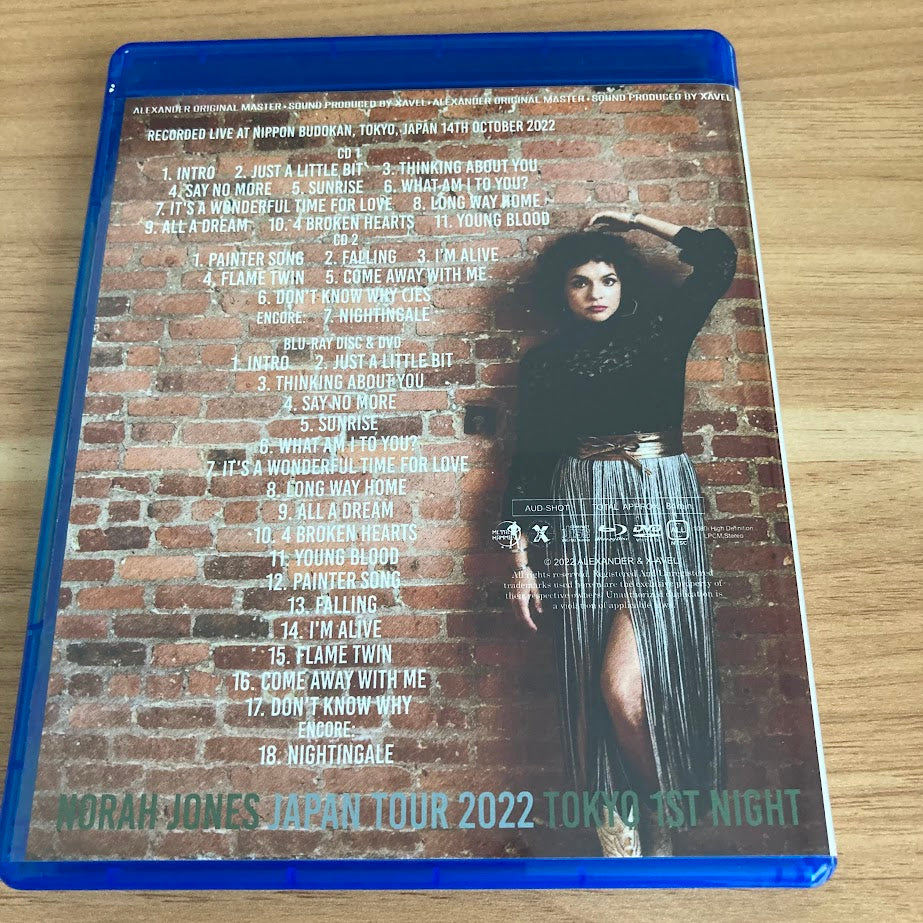 NORAH JONES / BUDOKAN 2022 1ST NIGHT (2CDR+BDR+DVDR)
