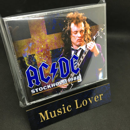 AC/DC / STOCKHOLM 1988 (2CDR+1DVDR)