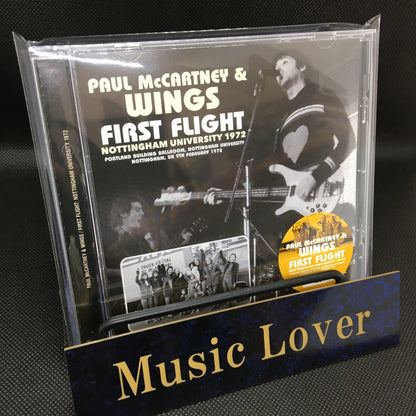 PAUL McCARTNEY & WINGS / FIRST FLIGHT NOTTINGHAM UNIVERSITY 1972 (1CD)