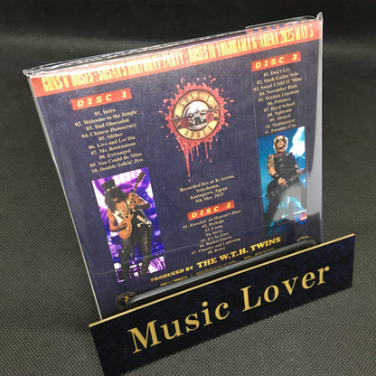 GUNS N' ROSES / LA FIESTA DE CUMPLEAÑOS DE SUSAN ROSES EN YOKOHAMA (3 CD + 1 DVD)