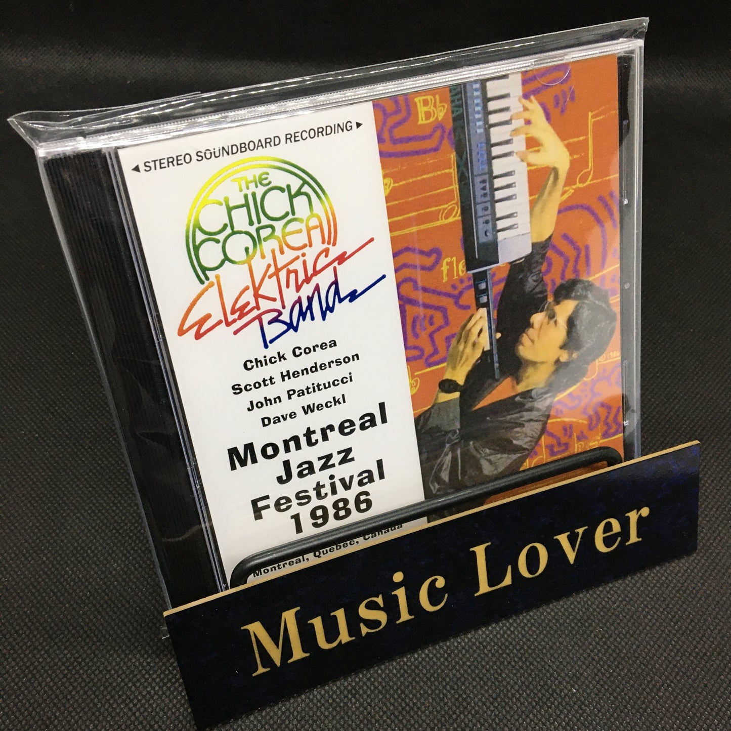 CHICK COREA / MONTREAL JAZZ FESTIVAL 1986 STEREO SOUNDBOARD (1CDR)