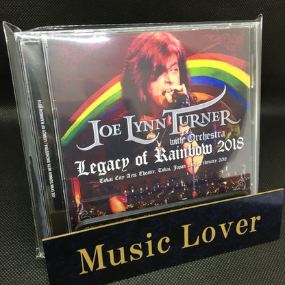 JOE LYNN TURNER WITH ORCHESTRA / LEGACY OF RAINBOW 2018 (2CDR)