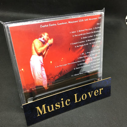 GENESIS / LARGO 1981 SOUNDBOARD (2CDR)