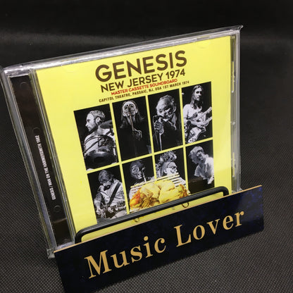 GENESIS / NEW JERSEY 1974 MASTER CASSETTE SOUNDBOARD STEREO SOUNDBOARD (1CDR)