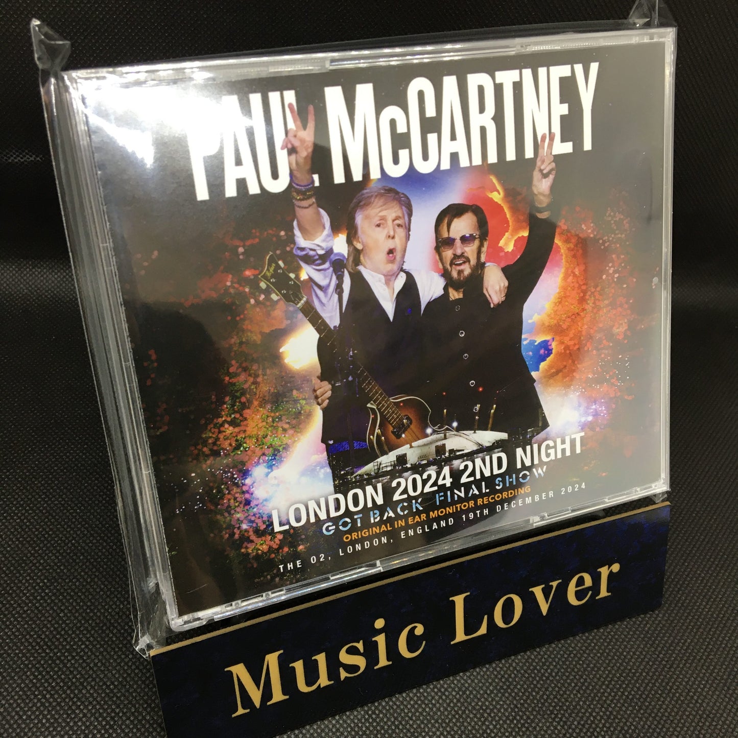 PAUL McCARTNEY / LONDRES 2024 2.ª NOCHE, ÚLTIMO CONCIERTO DE 'GOT BACK', GRABACIÓN ORIGINAL CON MONITOR INALÁMBRICO (3 CD)