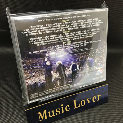 PAUL McCARTNEY / LONDRES 2024 2.ª NOCHE, ÚLTIMO CONCIERTO DE 'GOT BACK', GRABACIÓN ORIGINAL CON MONITOR INALÁMBRICO (3 CD)