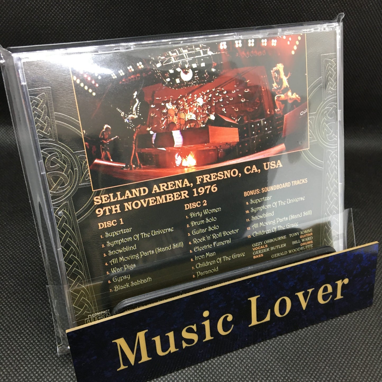 BLACK SABBATH / FRESNO COMPLETO 1976 (2 CD)