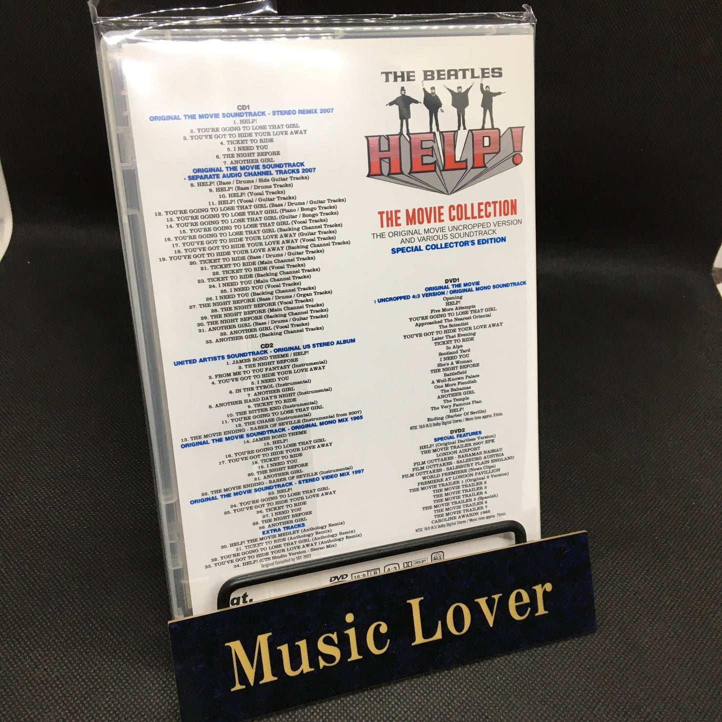 THE BEATLES / HELP! THE MOVIE SPECIAL COLLECTION (2CD+2DVD)