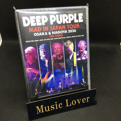 DEEP PURPLE / MAD IN JAPAN TOUR OSAKA & NAGOYA 2026 THE VIDEO (2DVDR)
