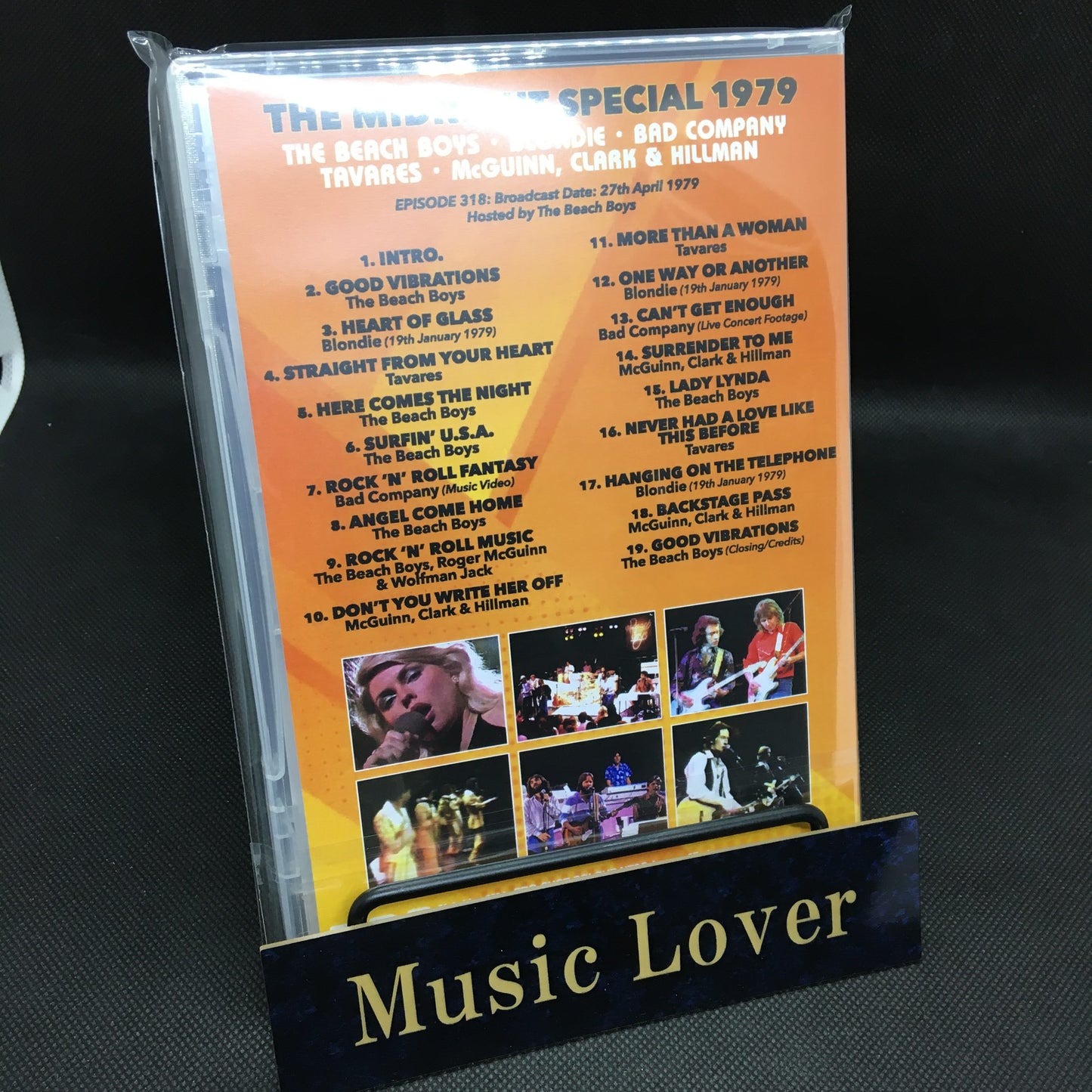 BEACH BOYS / THE MIDNIGHT SPECIAL 1979 PRO SHOT (1DVDR)