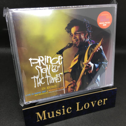 Prince Sign O The Times In Euro 3CD Paris 1987 Purple Gold Archives Collection