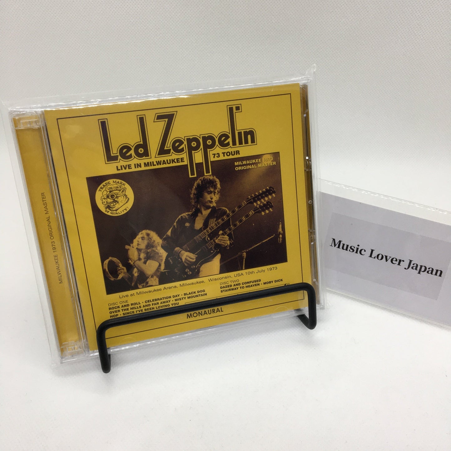 LED ZEPPELIN / MILWAUKEE 1973 ORIGINAL MASTER (2CD)