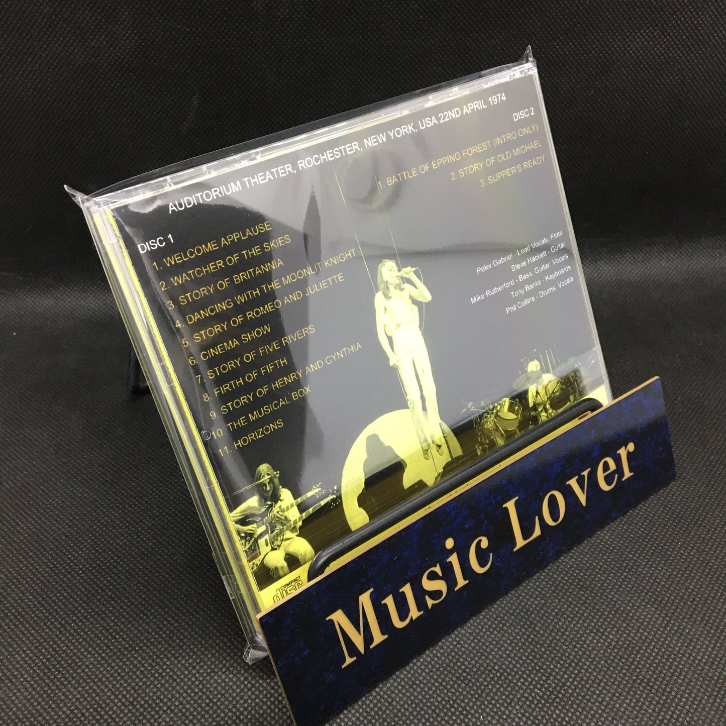 GENESIS / ROCHESTER 1974 SELLING ENGLAND BY THE POUND TOUR (2CDR)
