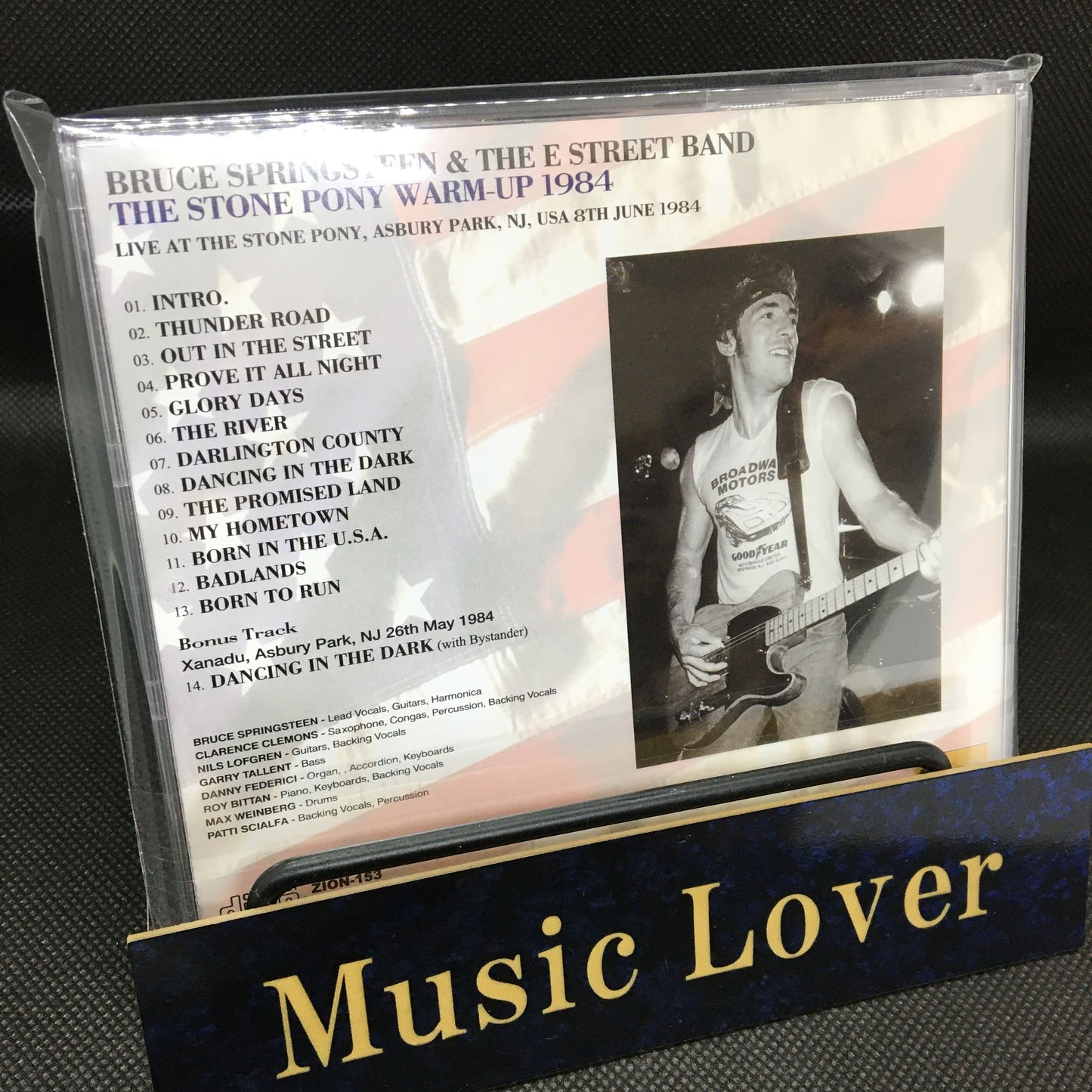 BRUCE SPRINGSTEEN & THE E STREET BAND / THE STONE PONY WARM-UP 1984 (1CD)