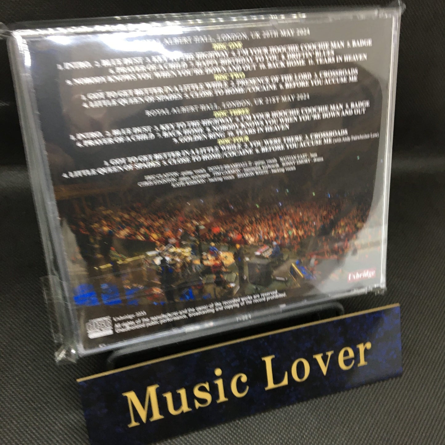 ERIC CLAPTON / ROYAL ALBERT HALL 2024 1ST & 2ND NIGHTS (4CDR)