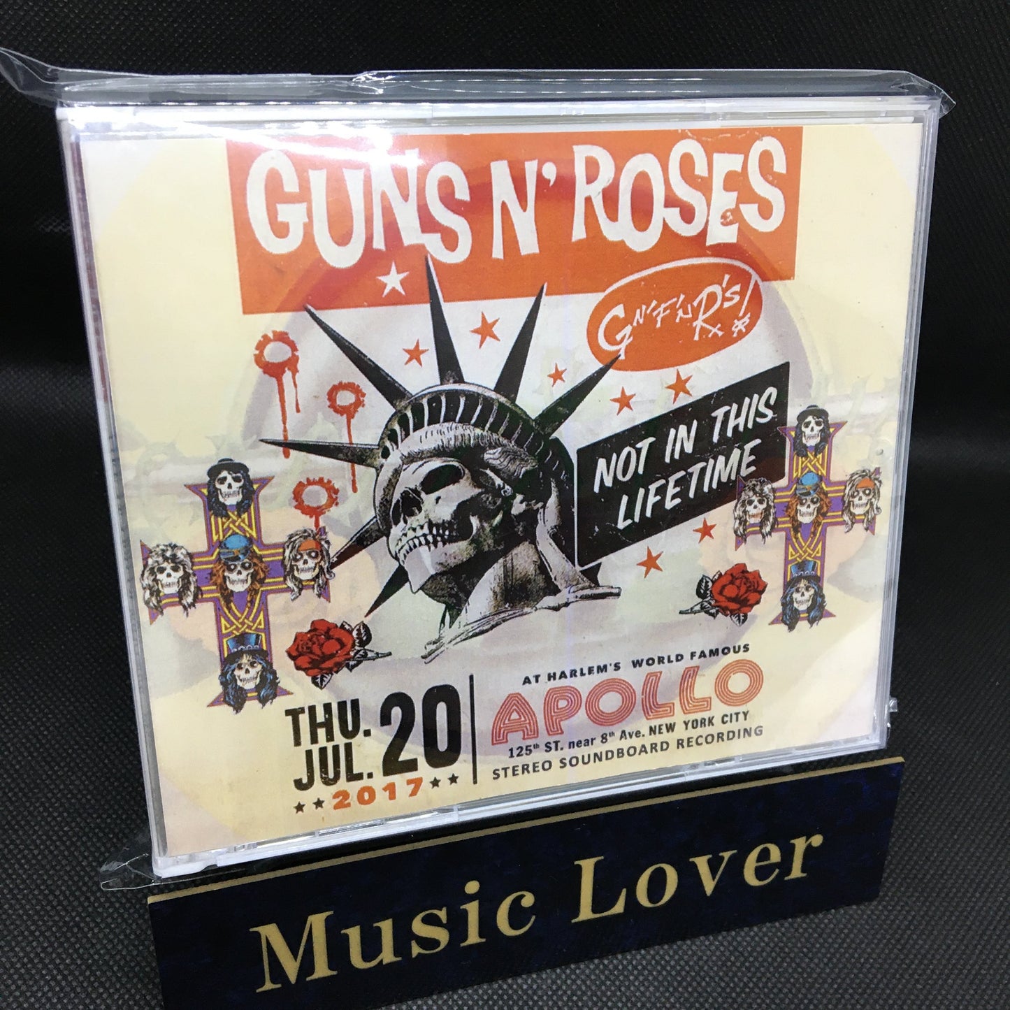 GUNS N' ROSES / APOLLO THEATER 2017 Soundboard (3CDR)