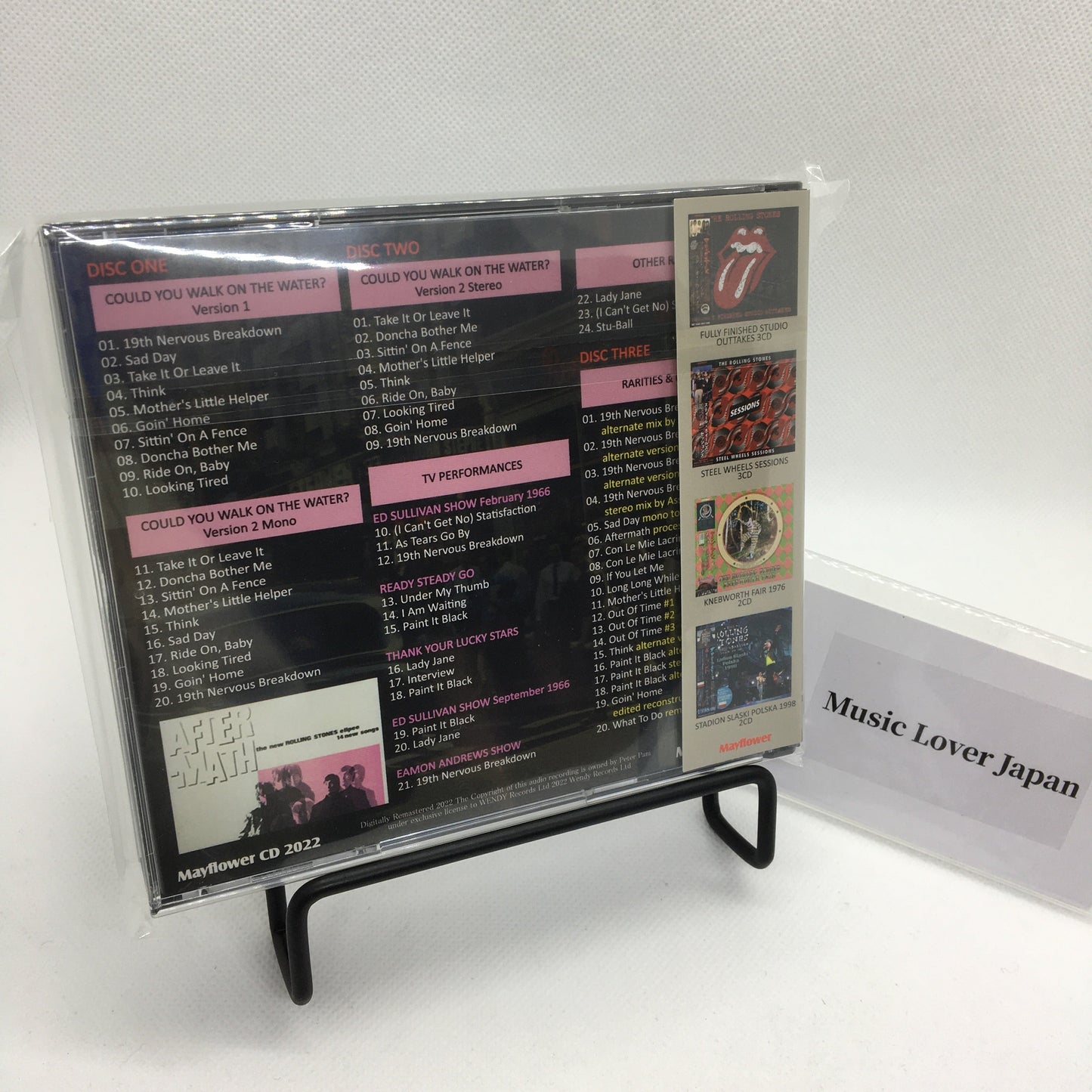 THE ROLLING STONES / AFTERMATH SESSIONS (3CD)