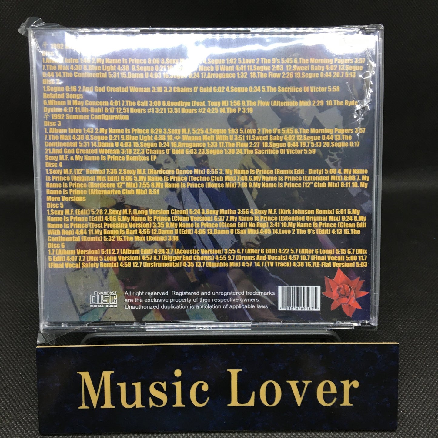 Prince / Love Symbol 2 Configurations & Rarities (6CDR)