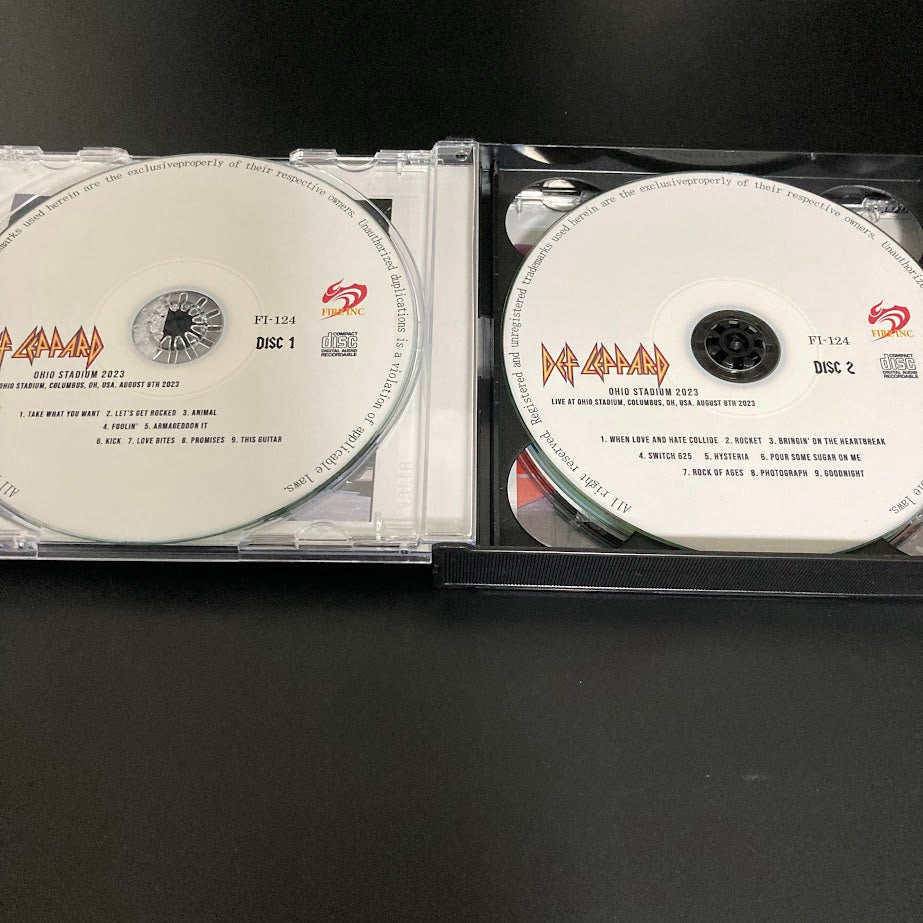 Def Leppard ＆ Motley Crue / OHIO STADIUM 2023 (4CDR)