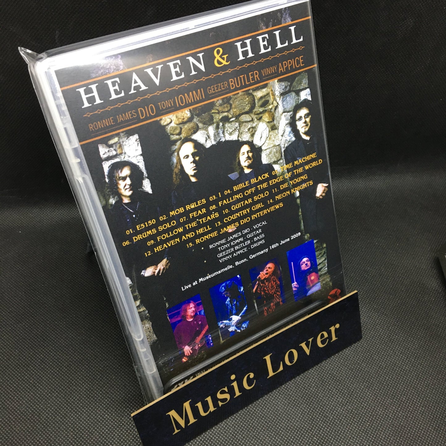 HEAVEN & HELL / BONN 2009 ROCKPALAST PRO SHOT (1DVDR)