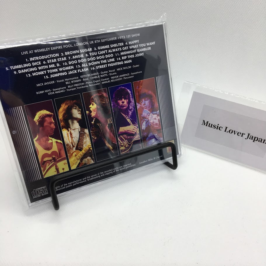 THE ROLLING STONES / WEMBLEY 1973 GIORNO 2 1° SPETTACOLO UPGRADE (1CD)