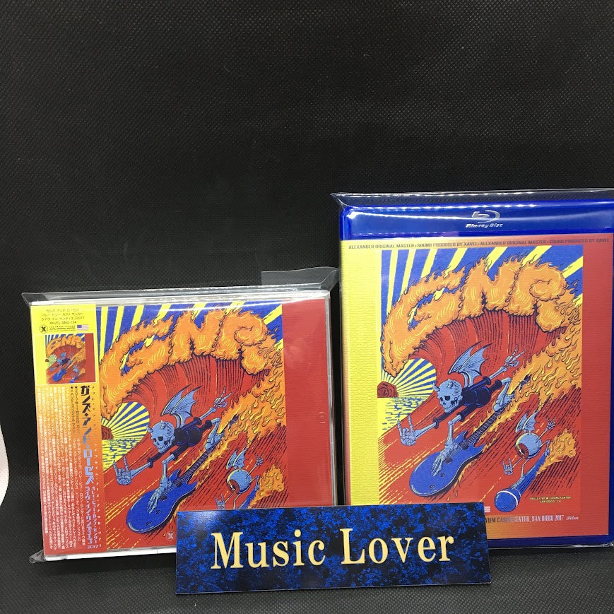 GUNS N’ ROSES / Live in San Diego 2017 Collector's Edition (3CD with Bonus 2BDR + 2DVDR)