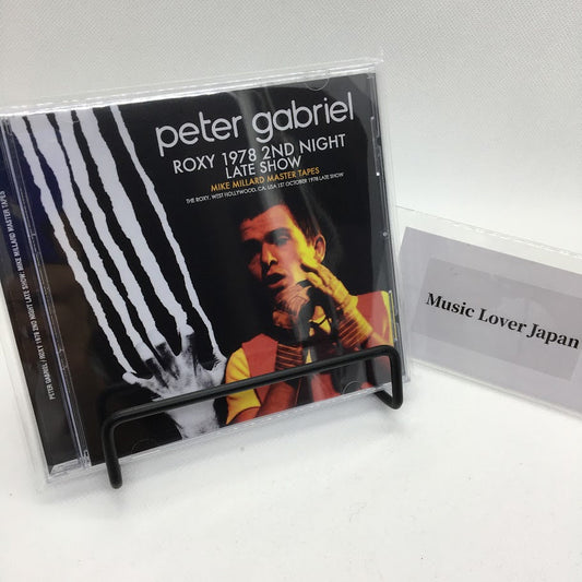 PETER GABRIEL / ROXY 1978 2ND NIGHT LATE SHOW MIKE MILLARD MASTER TAPES (1CDR)