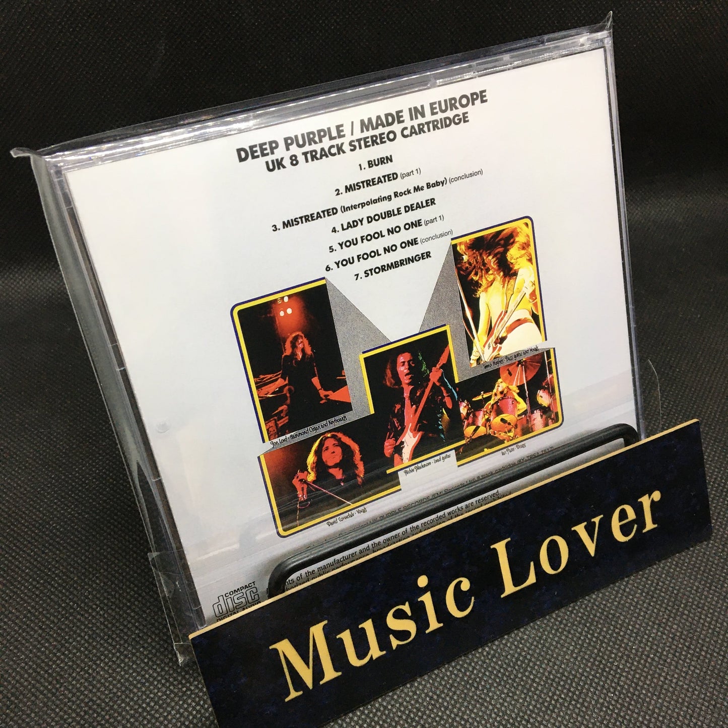 DEEP PURPLE / MADE IN EUROPE UK 8 TRACK STEREO CARTRIDGE (1CD)