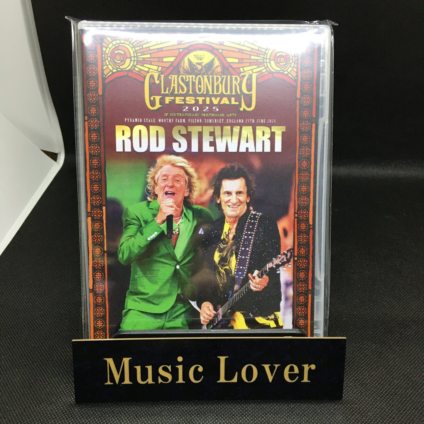 ROD STEWART / GLASTONBURY FESTIVAL 2025 PRO SHOT (1DVDR)