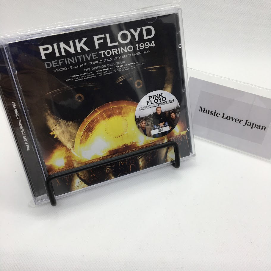 PINK FLOYD / DEFINITIVE TORINO 1994 2nd Press STEREO SOUNDBOARD (2CD+1DVDR) THE DIVISION BELL TOUR