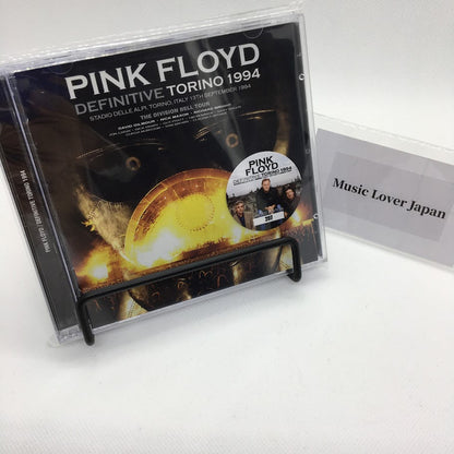 PINK FLOYD / DEFINITIVE TORINO 1994 2nd Press STEREO SOUNDBOARD (2CD+1DVDR) THE DIVISION BELL TOUR