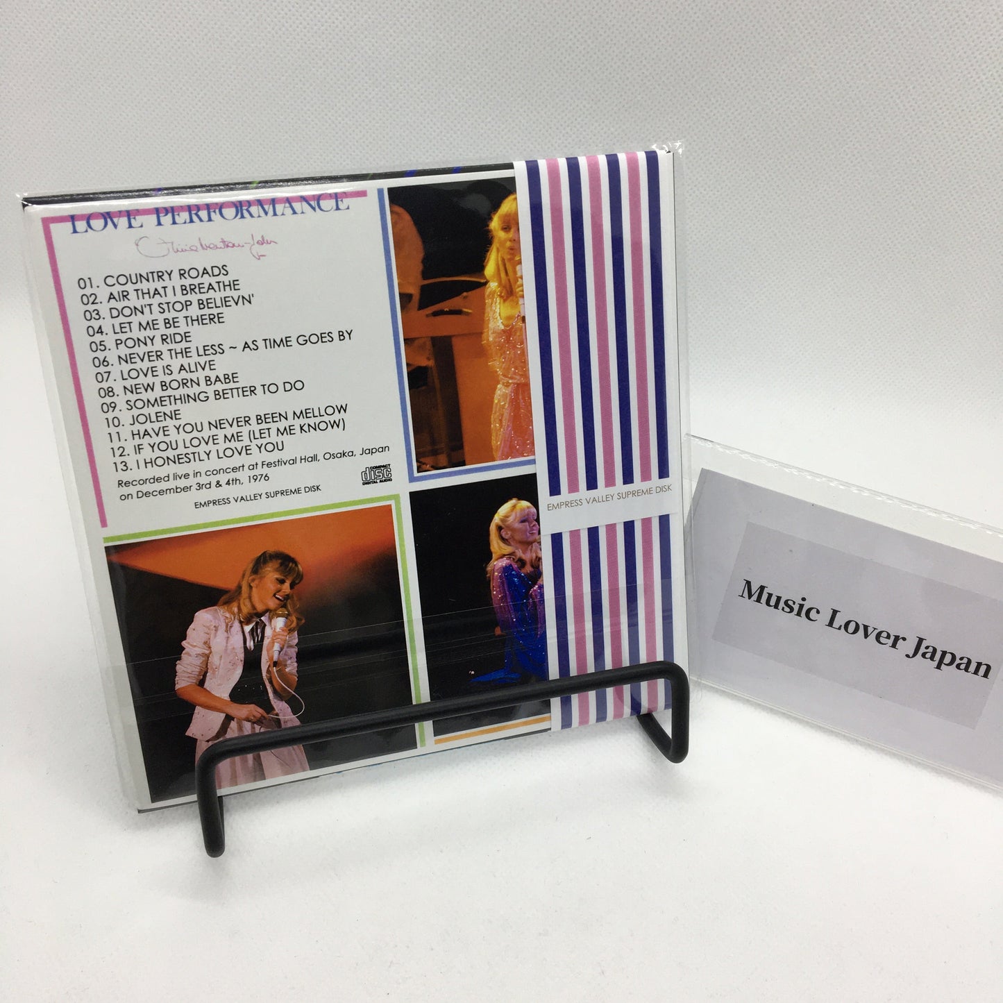 OLIVIA NEWTON-JOHN / LOVE PERFORMANCE (1CD)