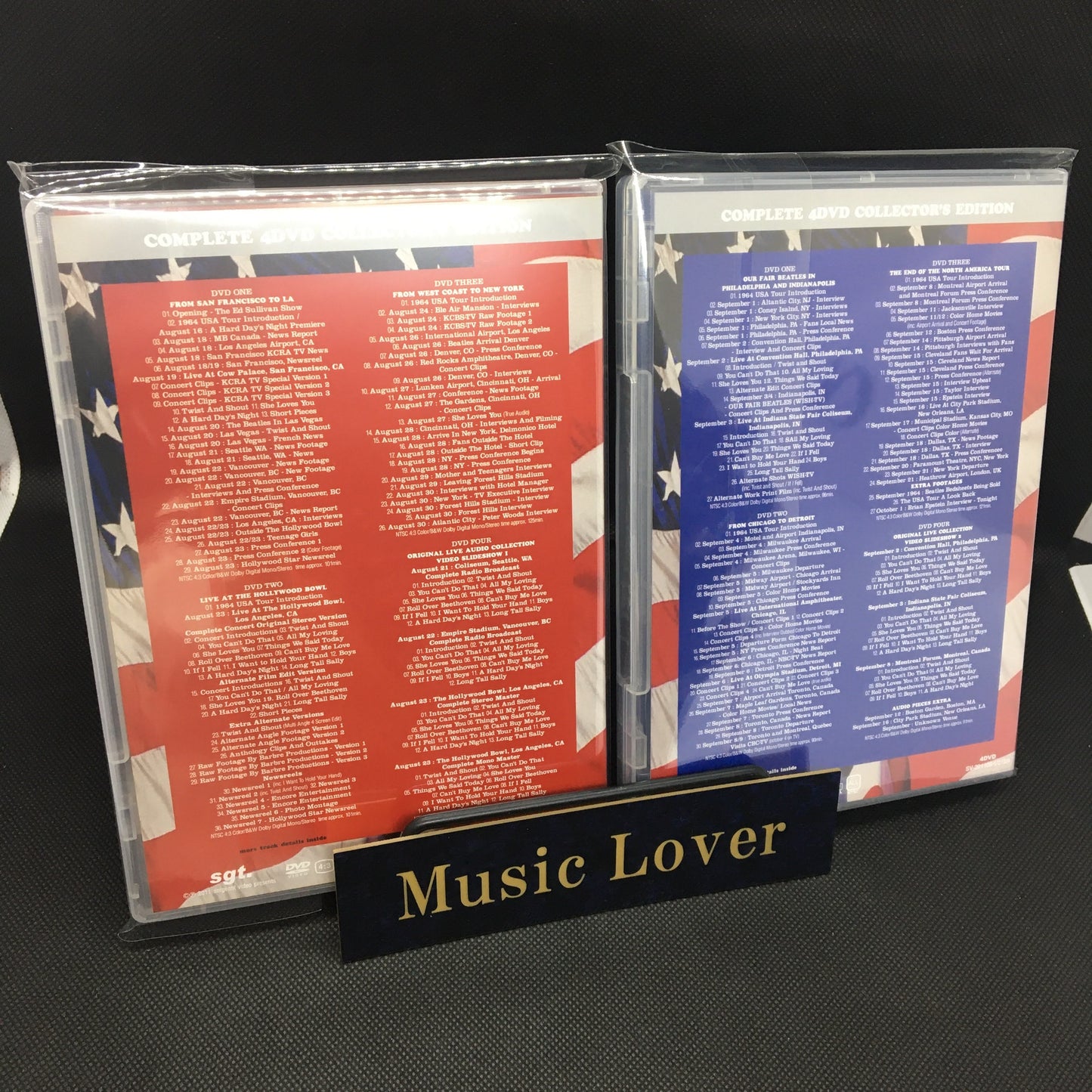 The Beatles / U.S.A 1964 Vol. 1 & 2 Set San Francisco Hollywood New York (8DVD)