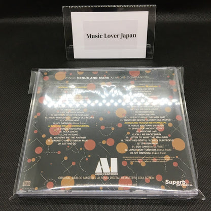 PAUL McCARTNEY&WINGS  / VENUS AND MARS AI AUDIO COMPANION (2CD)