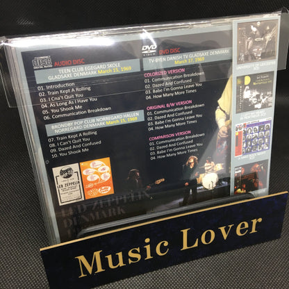 LED ZEPPELIN / 1969 DENMARK 1CD+1DVD