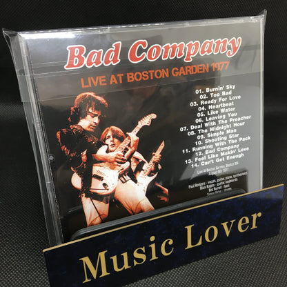 BAD COMPANY / LIVE AT BOSTON GARDEN 1977 (1CDR)