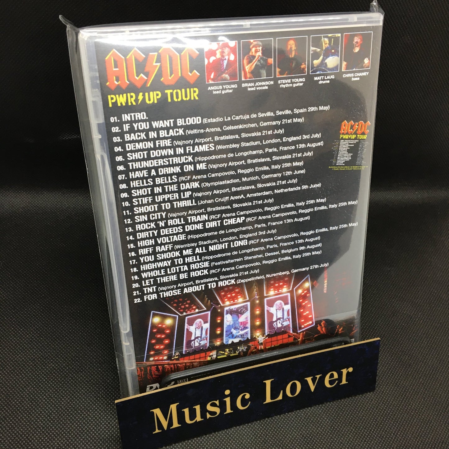 AC/DC / POWER UP TOUR EUROPE 2024 (1DVDR)