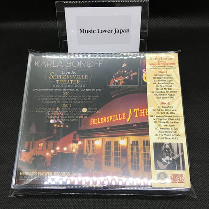 Karla Bonoff / Live At Sellersville Theater 2022 (2CDR)