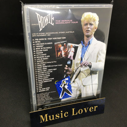 DAVID BOWIE / SYDNEY 1983 THE VIDEO PRO SHOT (1DVDR)