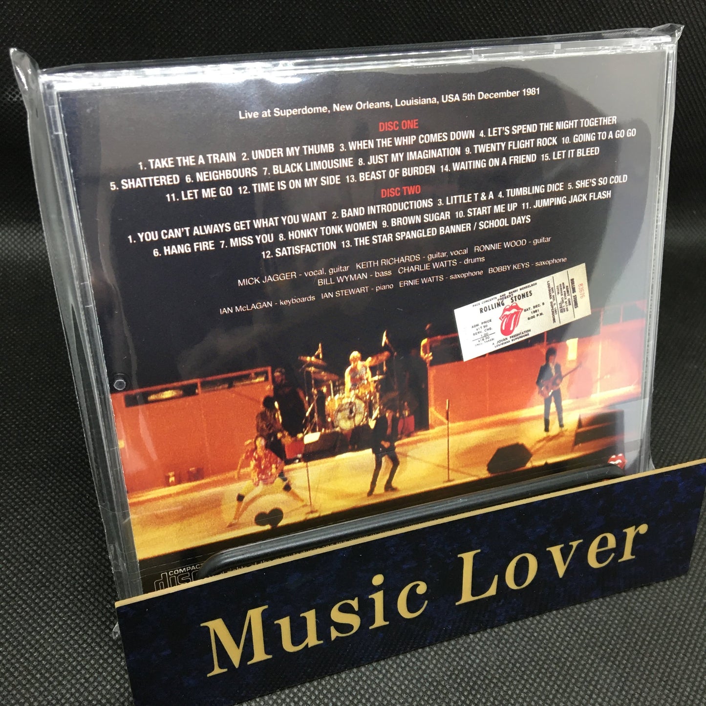 THE ROLLING STONES / NEW ORLEANS 1981 (2CD)